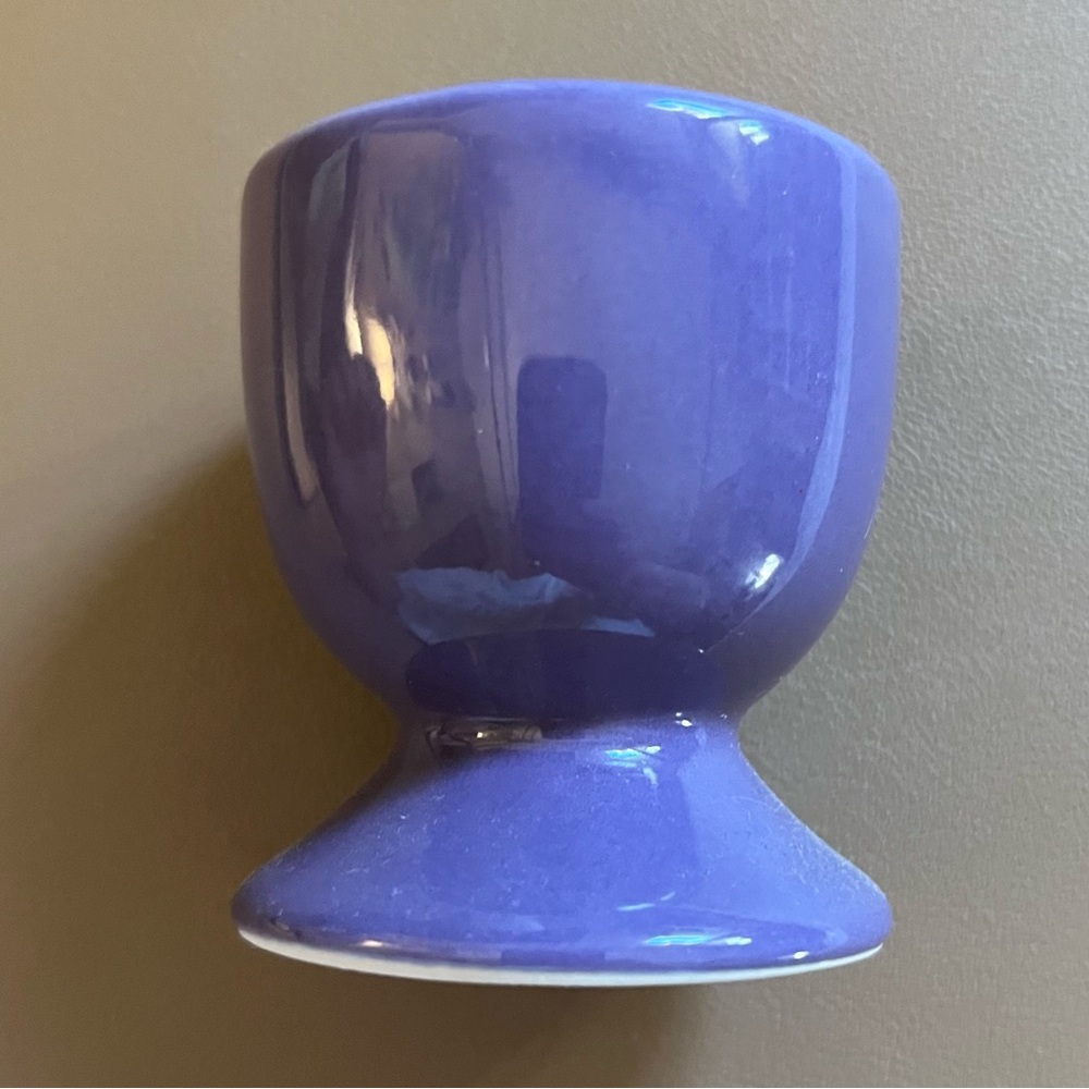 Holiday Home Purple Ceramic Egg Cup
